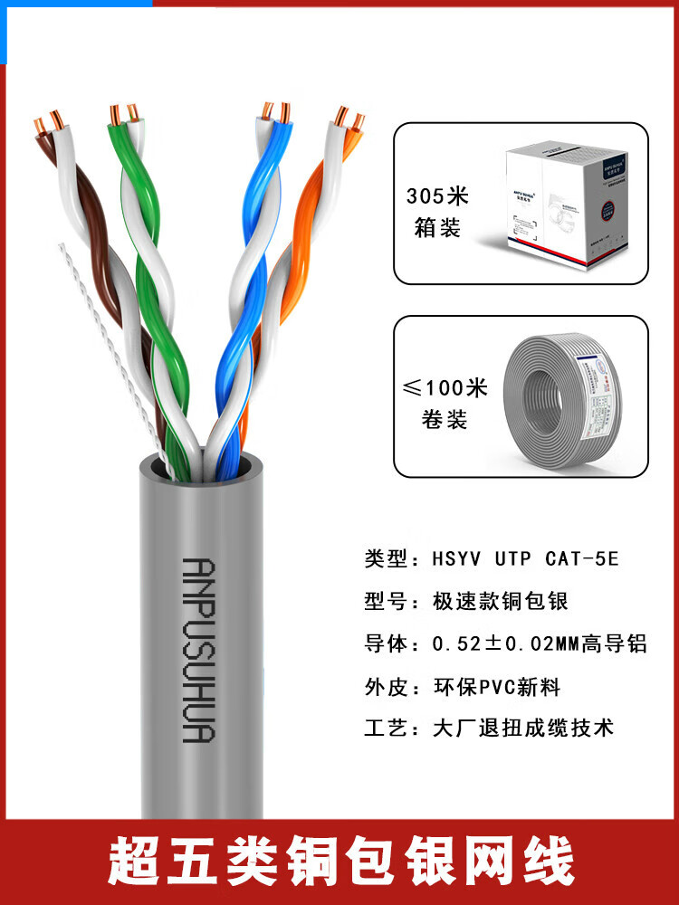 测评 埠帝超五类网线千兆纯铜线，平价工具箱装性价比之选