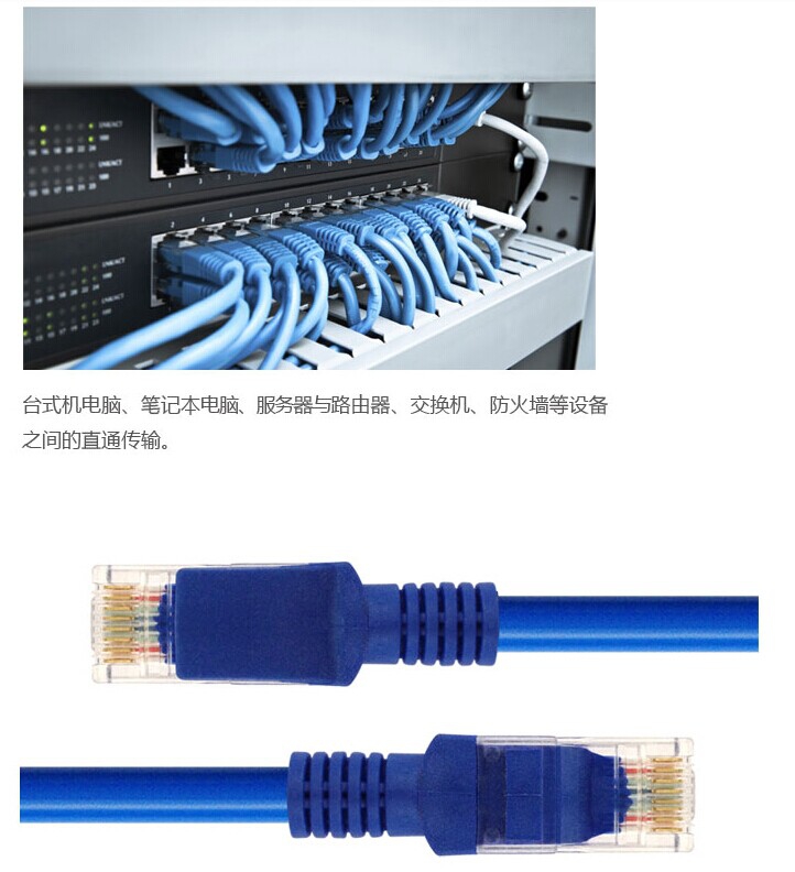 精巧2米PC网线独立套装│高效率网络畅联简约方案